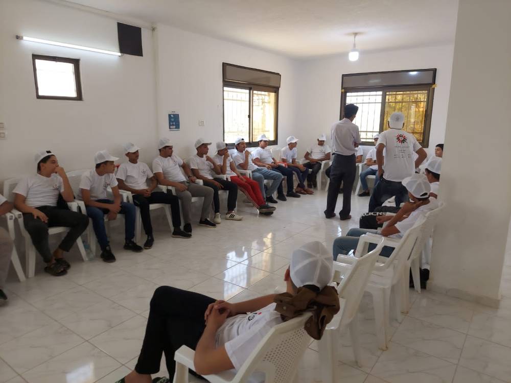  انطلاق معسكرات الكشافة /المرشدات والعمل التطوعي في مديرية شباب المفرق 