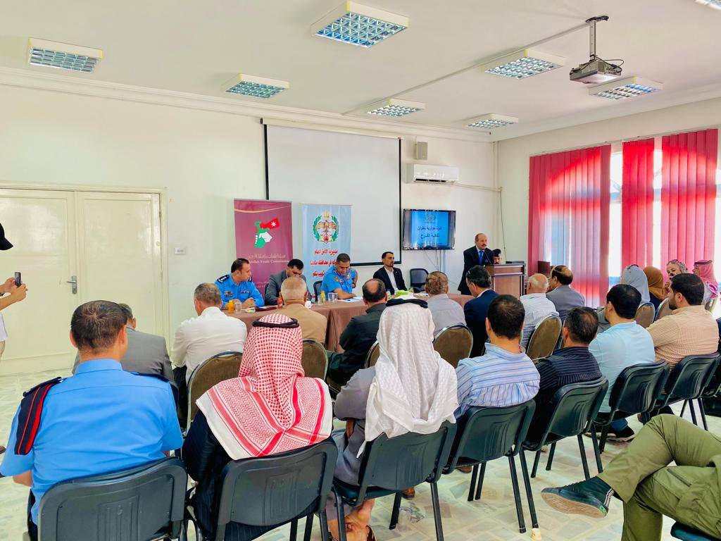 محاضرة بعنوان ثقافة الفرح مسؤولية الجميع للحد من اطلاق العيارات النارية في مادبا