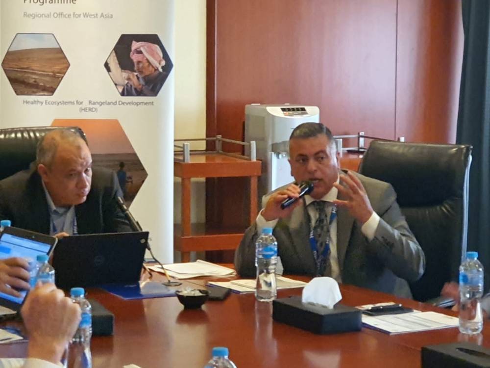 الصندوق الهاشمي لتنمية البادية الأردنية يشارك في اجتماع اللجنة التوجيهية لمشروع الأنظمة البيئية السليمة  