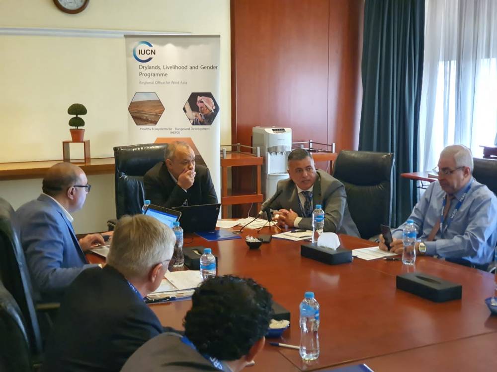 الصندوق الهاشمي لتنمية البادية الأردنية يشارك في اجتماع اللجنة التوجيهية لمشروع الأنظمة البيئية السليمة  