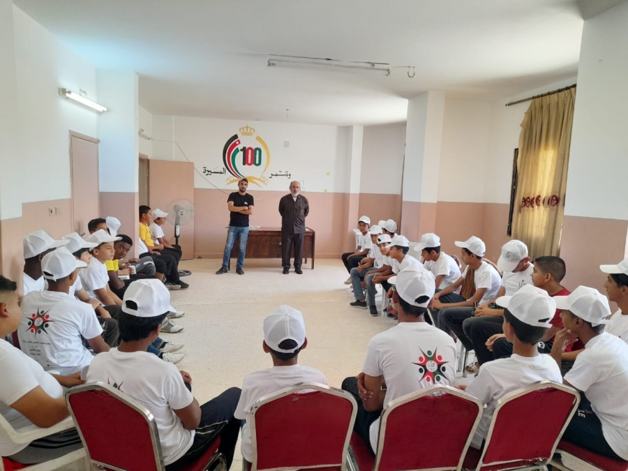 انطلاق معسكرات الكشافة  والعمل التطوعي في المفرق