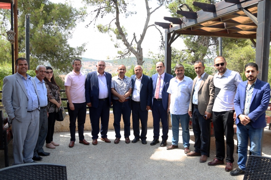 المهندسين  تبحث سبل التعاون مع بلدية عجلون