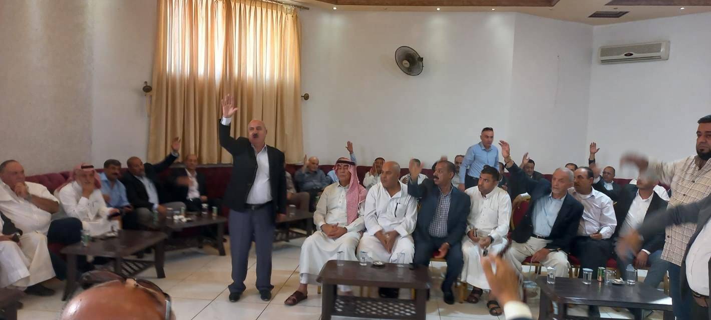 أجتماع شعبي يرفض نقل بلدية مادبا من مكانها الحالي إلى أي موقع آخر