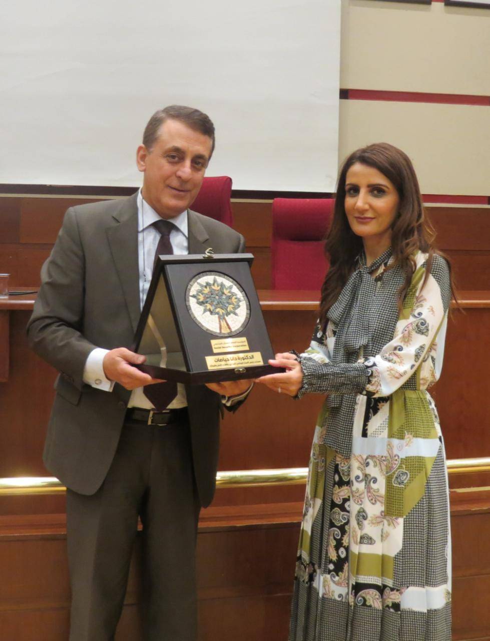  محاضرة توعوية لموظفي مؤسسة الضمان حول مرض السكري والآثار الناجمه عنه