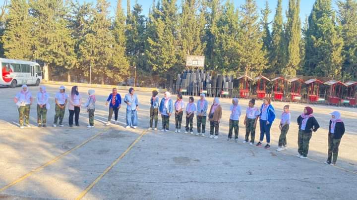 اختتام فعاليات معسكر الجوالات في عجلون 