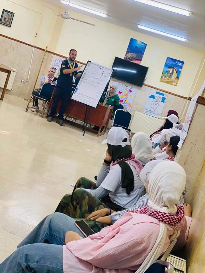 اختتام فعاليات معسكر الجوالات في عجلون 