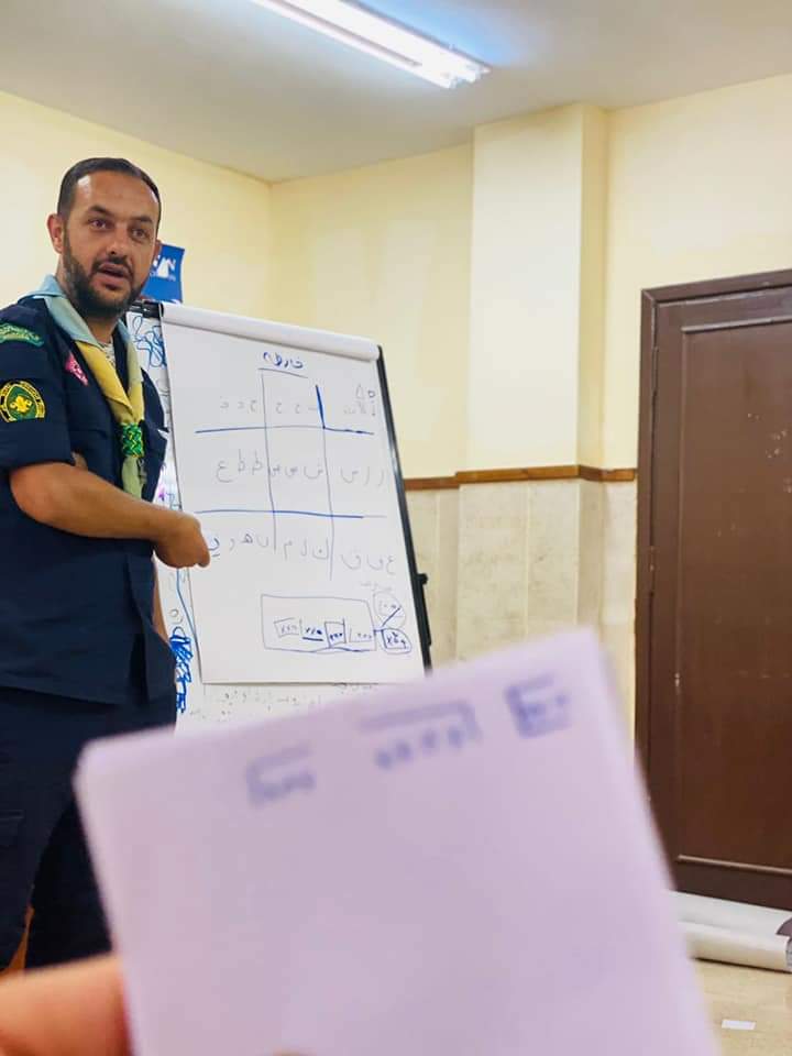 اختتام فعاليات معسكر الجوالات في عجلون 