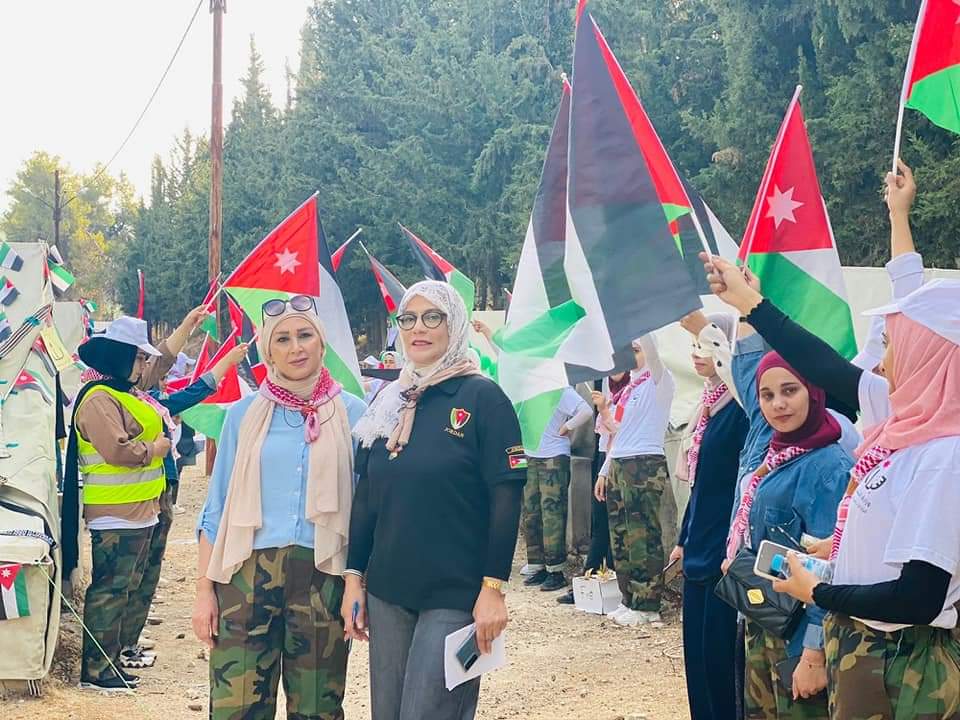 اختتام فعاليات معسكر الجوالات في عجلون 