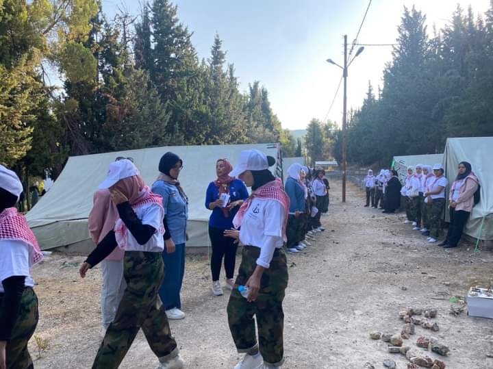 اختتام فعاليات معسكر الجوالات في عجلون 