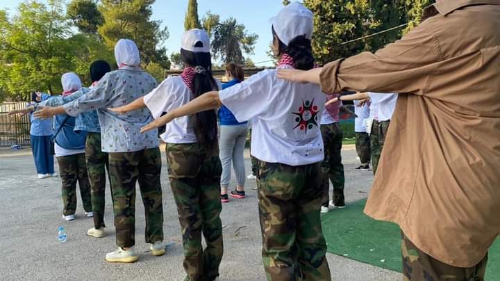 اختتام فعاليات معسكر الجوالات في عجلون 