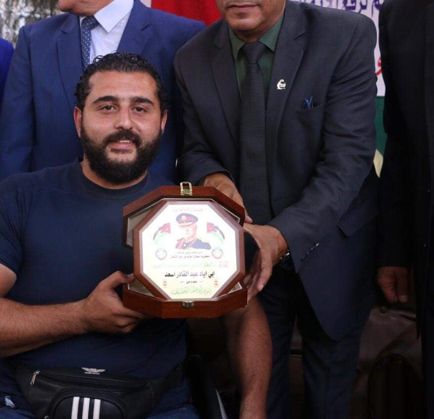 حفل في نادي الوفاء لذوي الاعاقة  