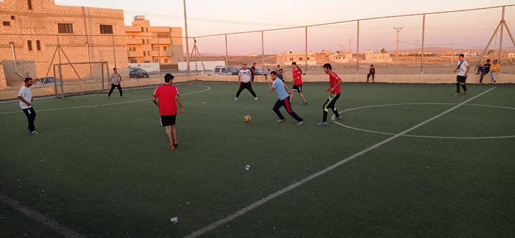 استمرار  فعاليات بطولة الشباب لخماسيات كرة القدم ( صيف الاردن 2022 )