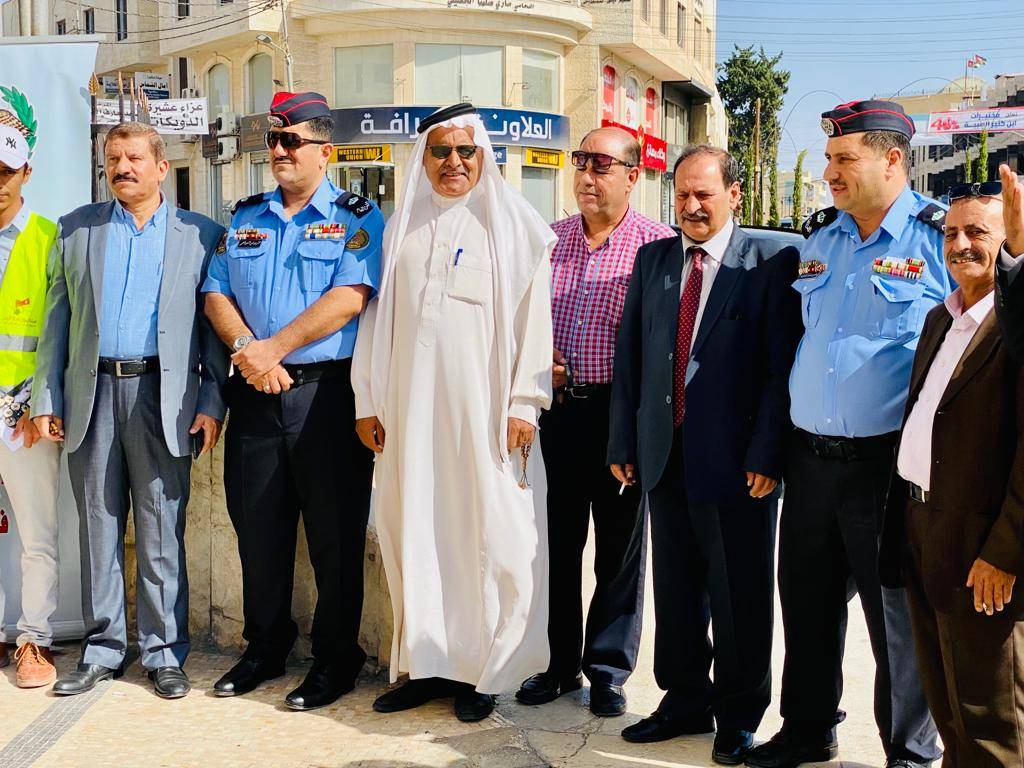 مديرية شرطة محافظة مأدبا تنفذ حملة توعوية للحد من  إطلاق العيارات النارية