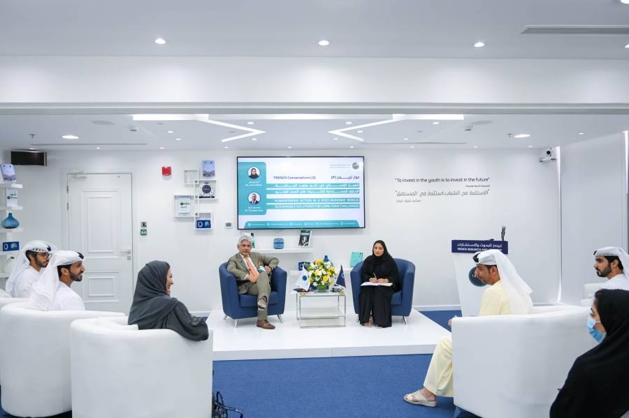 تريندز يناقش تحديات العمل الإنساني والحلول المستدامة