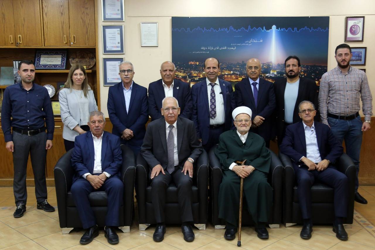 الشيخ عكرمة صبري: نثمن جهود نقابة المهندسين في دعم صمود الاهل في القدس المحتلة