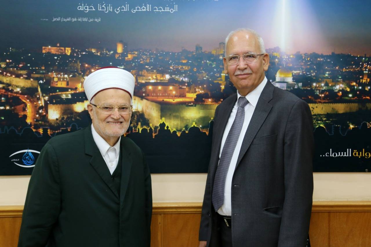 الشيخ عكرمة صبري: نثمن جهود نقابة المهندسين في دعم صمود الاهل في القدس المحتلة