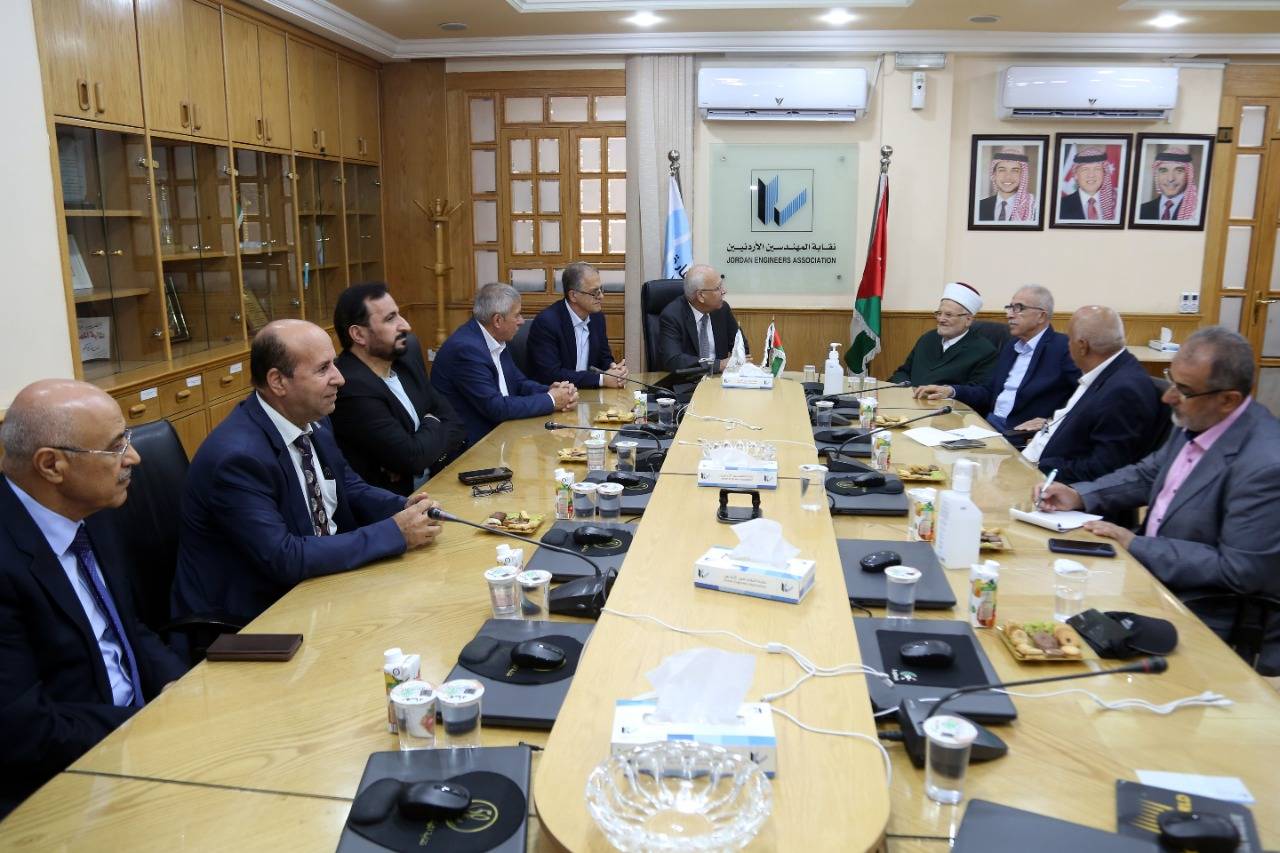 الشيخ عكرمة صبري: نثمن جهود نقابة المهندسين في دعم صمود الاهل في القدس المحتلة