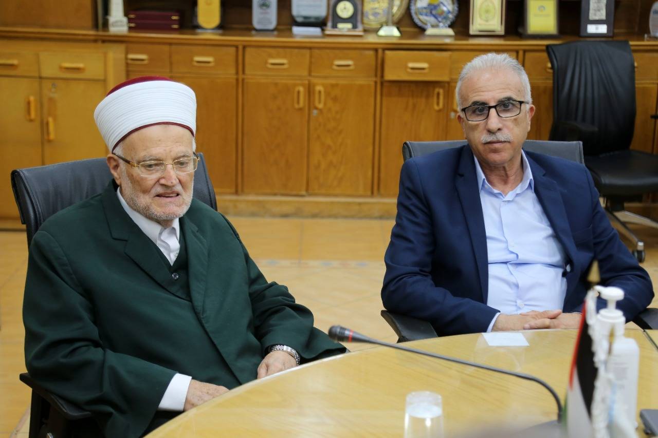 الشيخ عكرمة صبري: نثمن جهود نقابة المهندسين في دعم صمود الاهل في القدس المحتلة