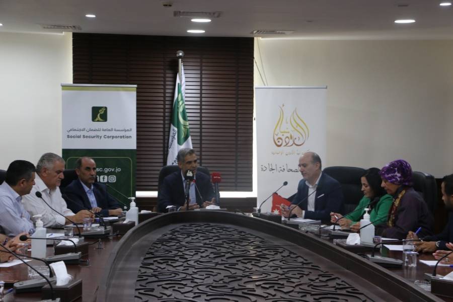 الرحاحلة: مؤسسة الضمان تسعى إلى شمول كافة القوى العاملة بمظلة الضمان الاجتماعي