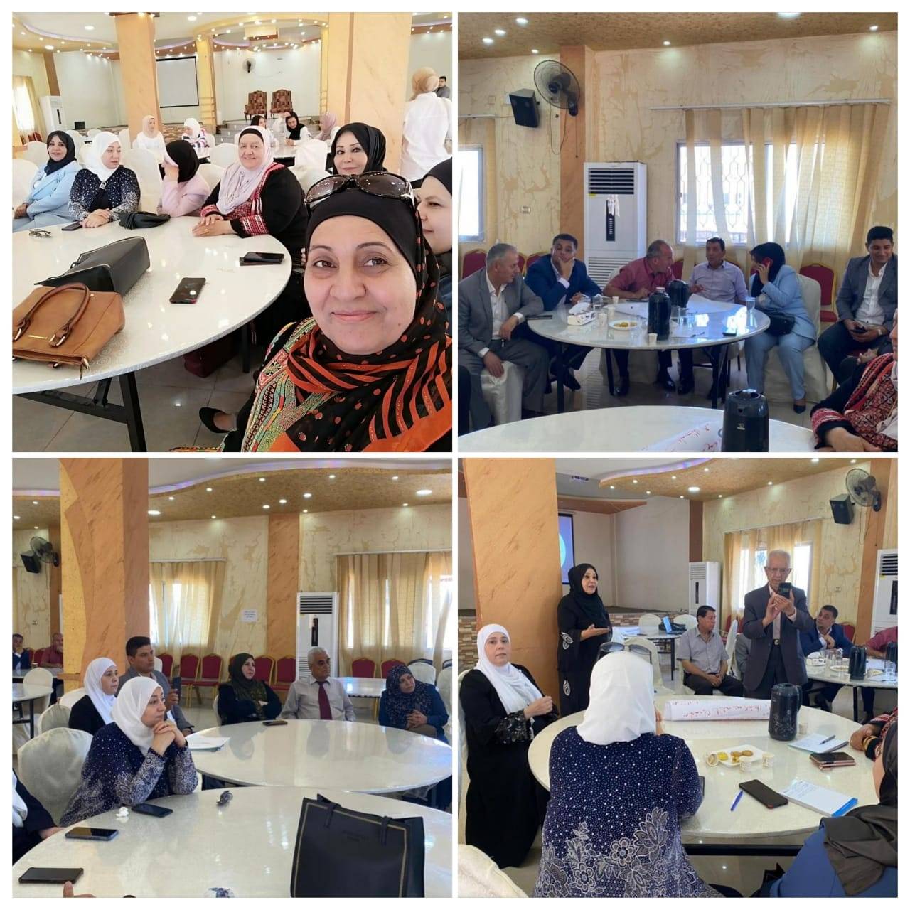 ورشة بعنوان  توعية النساء والشباب في المشاركة في الأحزاب السياسية الأردنية في نادي جرش الثقافي