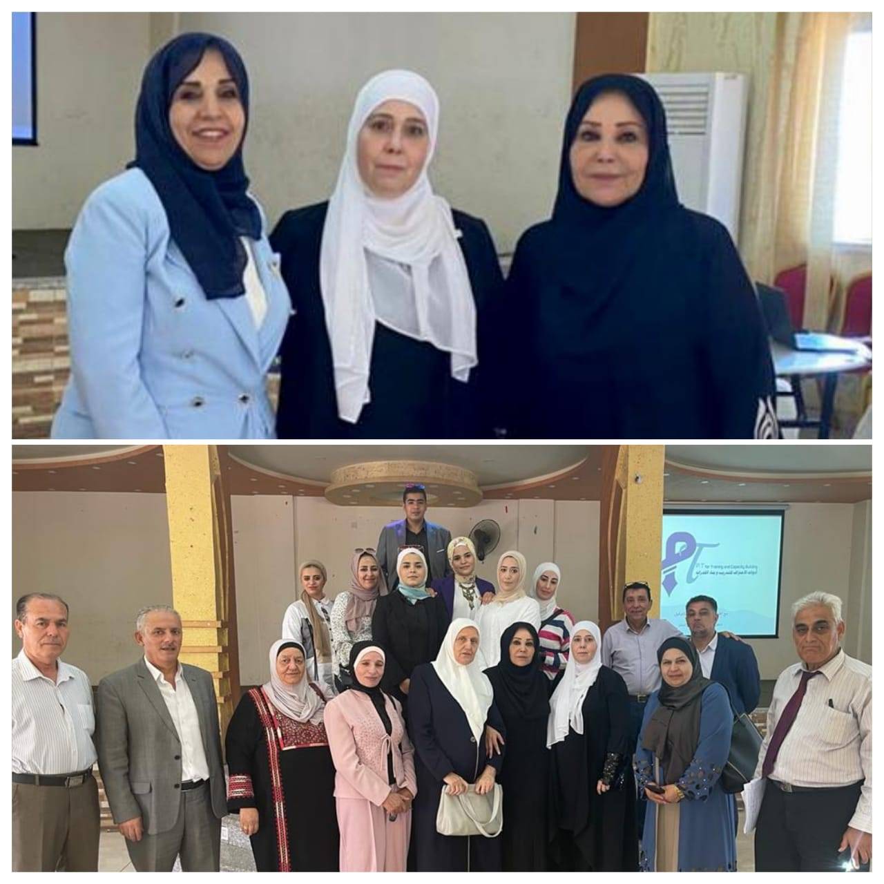 ورشة بعنوان  توعية النساء والشباب في المشاركة في الأحزاب السياسية الأردنية في نادي جرش الثقافي