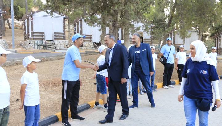 الامانة تطلق مخيم الاطفال  بالاردن بنكبر  بمشاركة محلية وعربية 