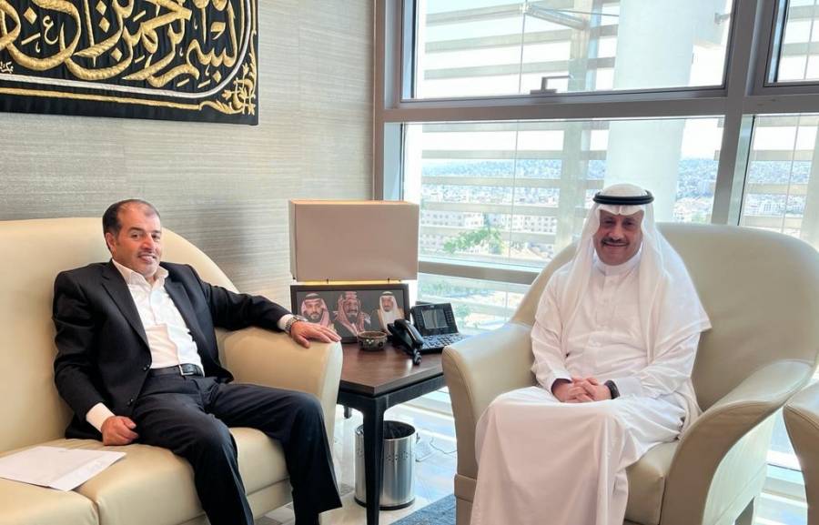 السديري يلتقي النائب حابس الشبيب