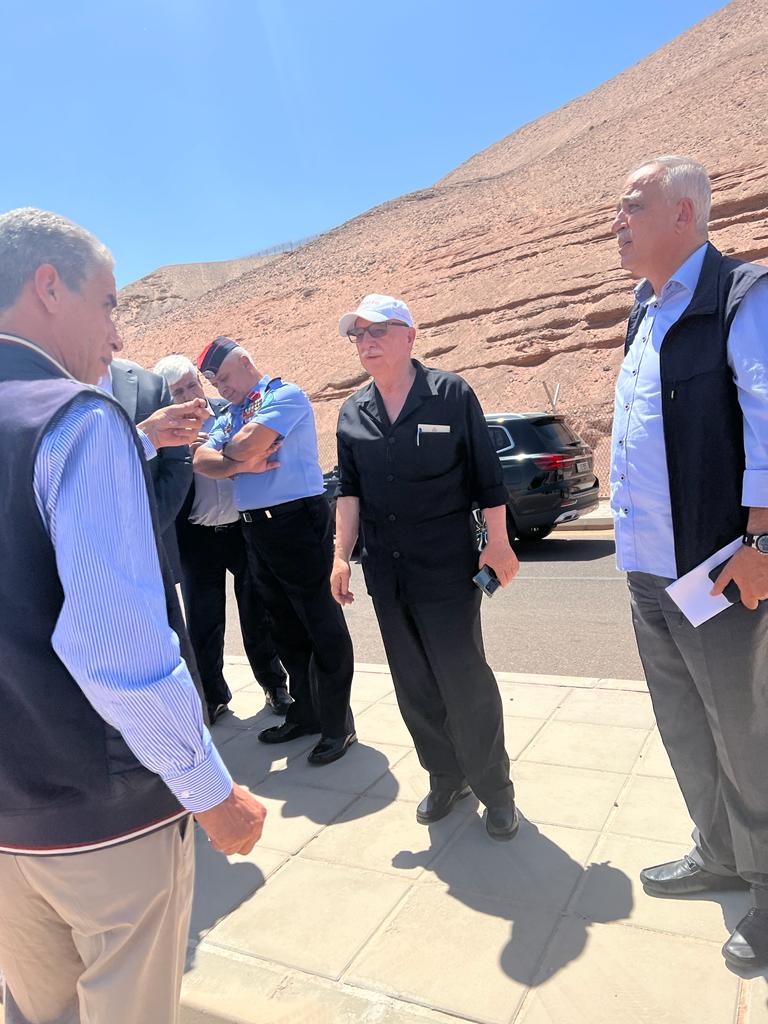 الكسبي يتفقد مرافق مركز حدود الدرة في العقبة