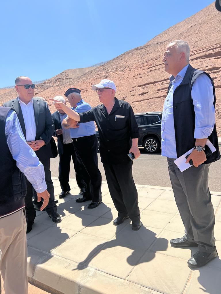 الكسبي يتفقد مرافق مركز حدود الدرة في العقبة