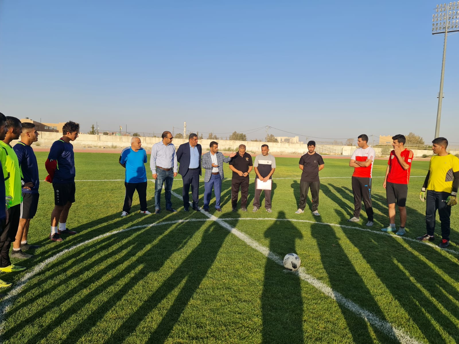 اقامة المباراه النهائيه لبطولة محافظة المفرق ضمن بطولةالشباب لخماسيات كرة القدم ٢٠٢٣