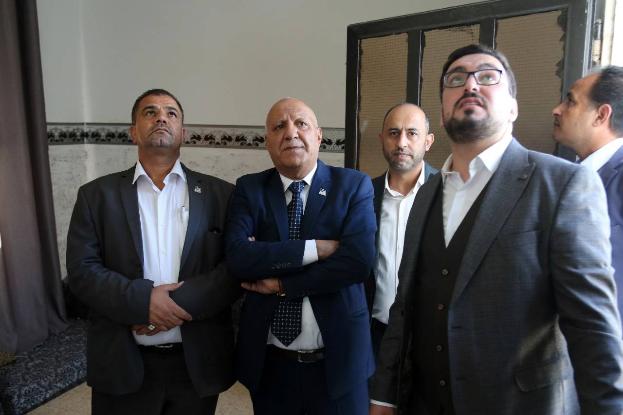 صندوق المسؤولية الاجتماعية للمهندسين، يبحث ترميم منزل لاسرة عفيفة في محافظة المفرق
