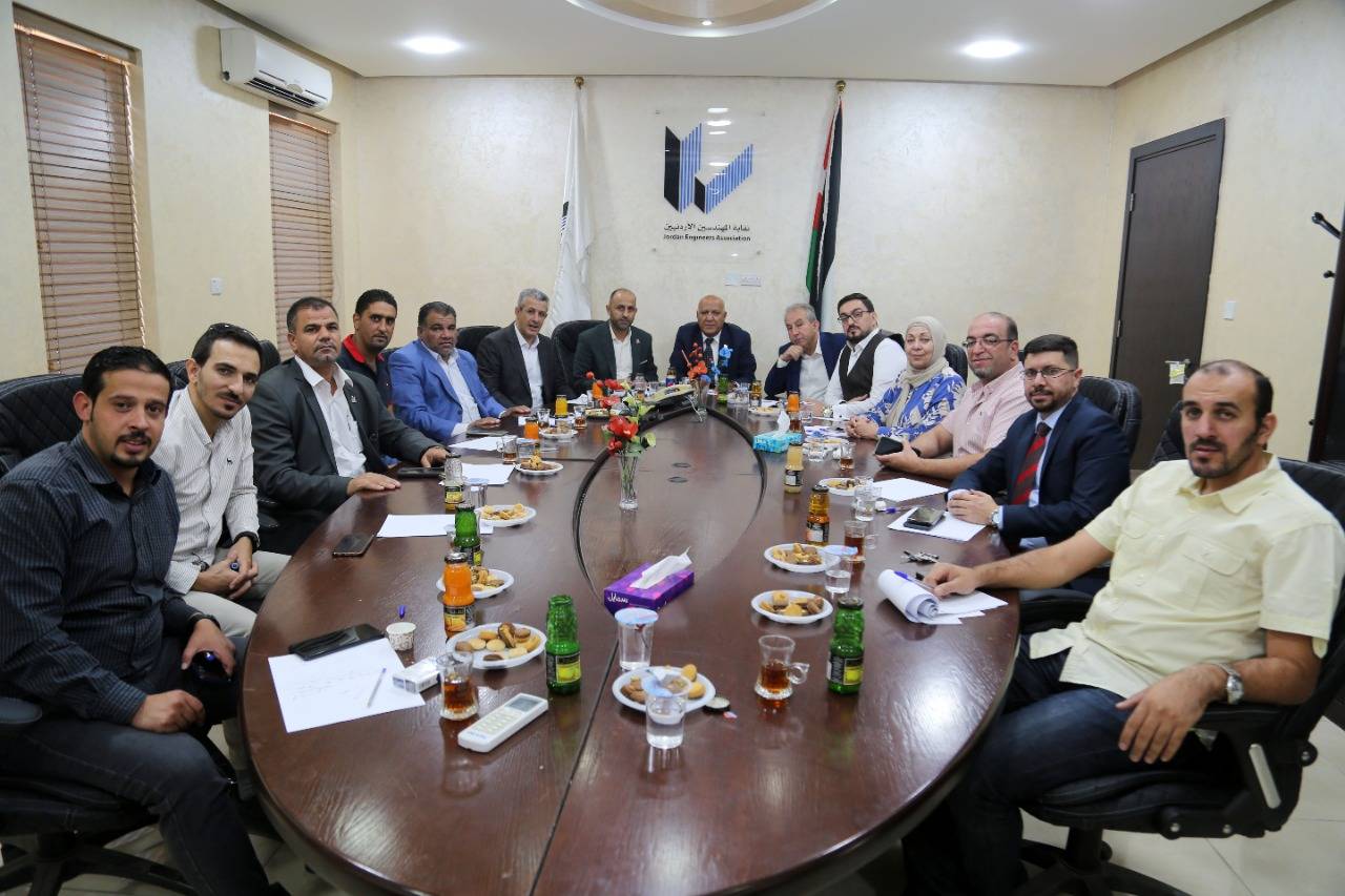 المهندسين تبحث سبل التعاون مع بلدية المفرق