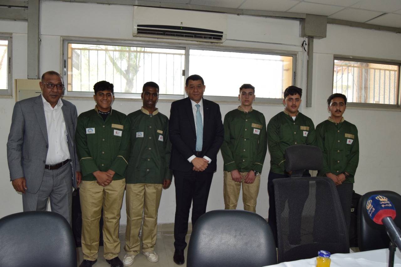 استيتية يرعى افتتاح مشغل صيانة الأجهزة الخلوية في معهد سحاب