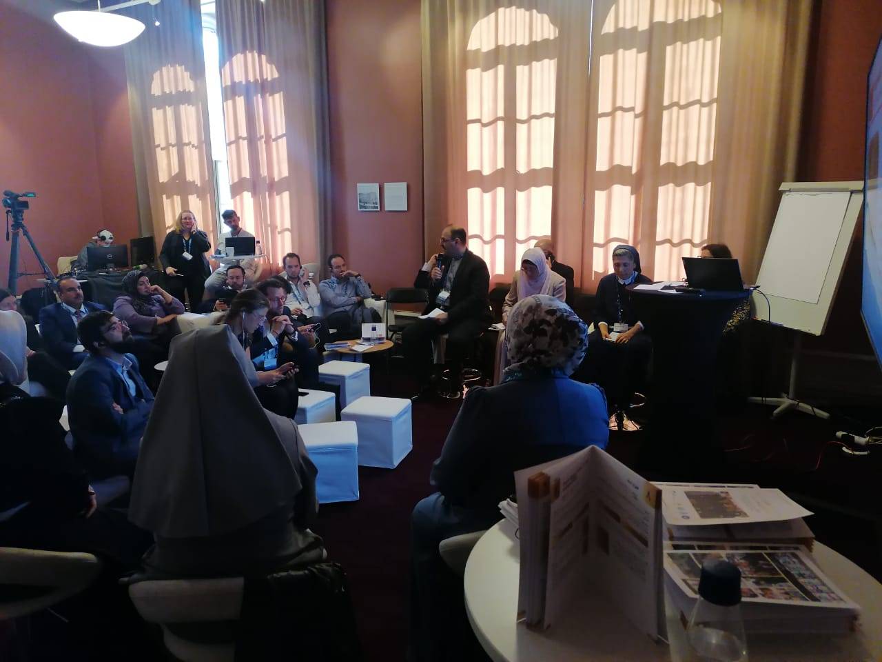 وزارة المياه والري تشارك في اسبوع المياه العالمي  وتعرض مبادرات توفير المياه التي نفذتها الجهات الدينية