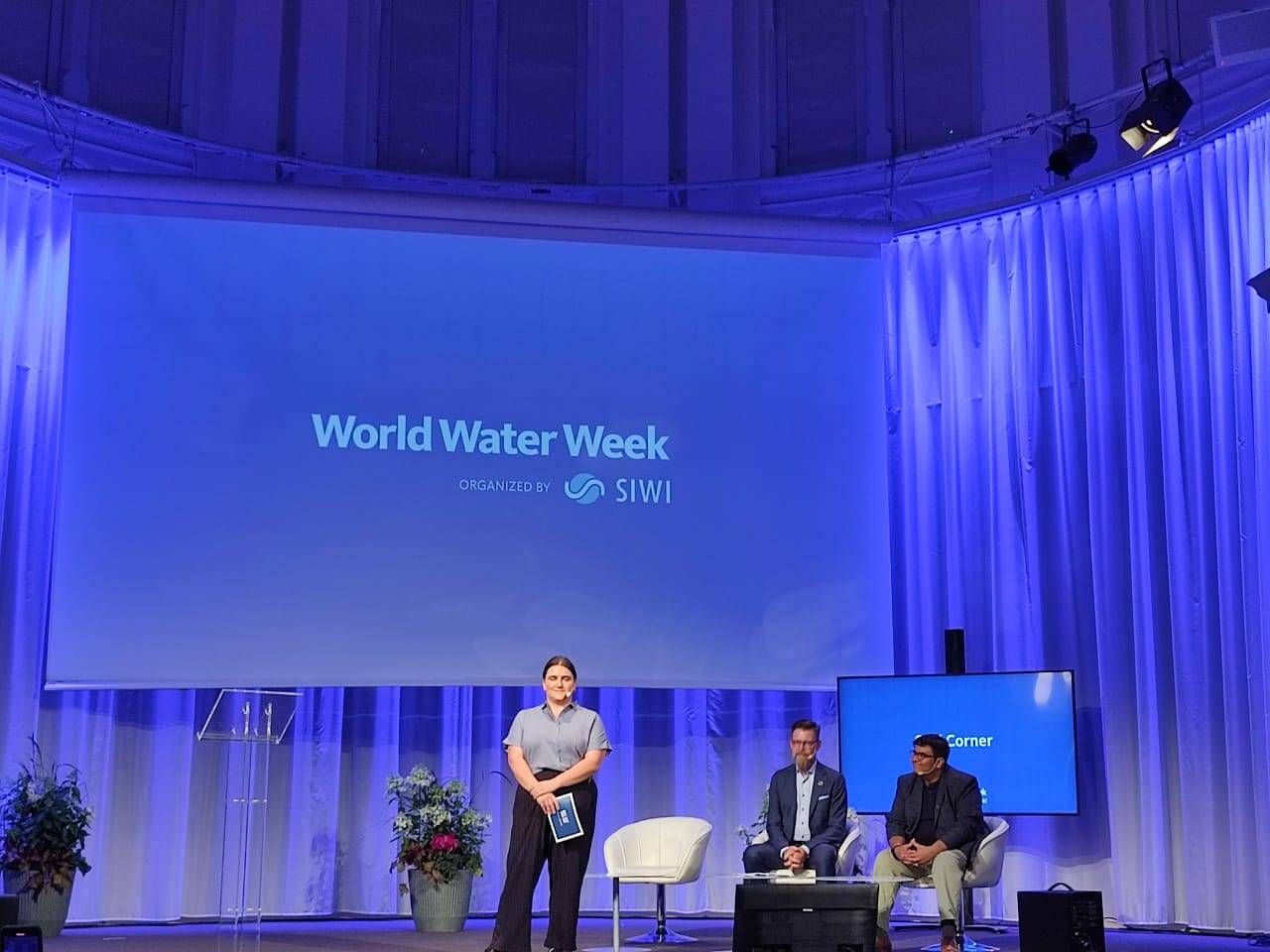 وزارة المياه والري تشارك في اسبوع المياه العالمي  وتعرض مبادرات توفير المياه التي نفذتها الجهات الدينية