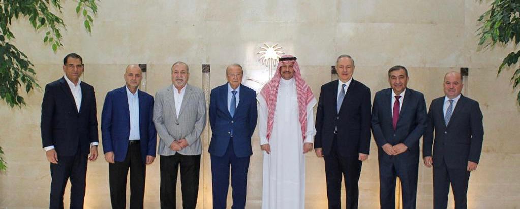 السفير السعودي يستقبل رئيس جمعية رجال الأعمال الأردنيين 
