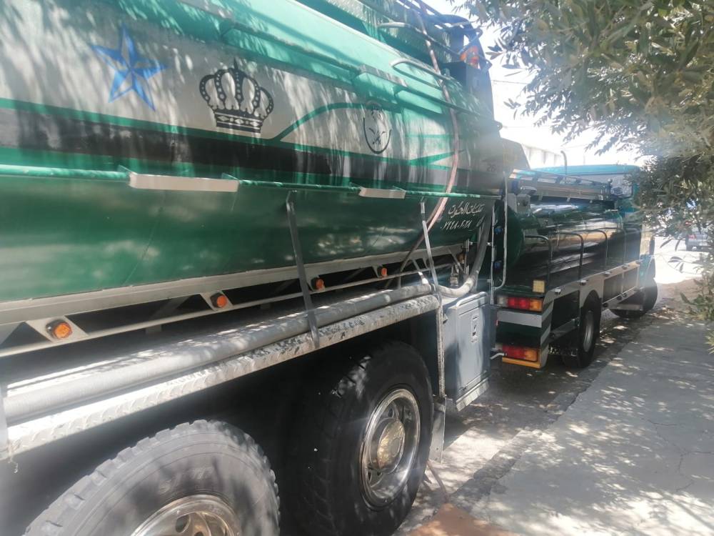 المياه :ضبط اعتداءات وحفارة كهربائية في جرش واربد