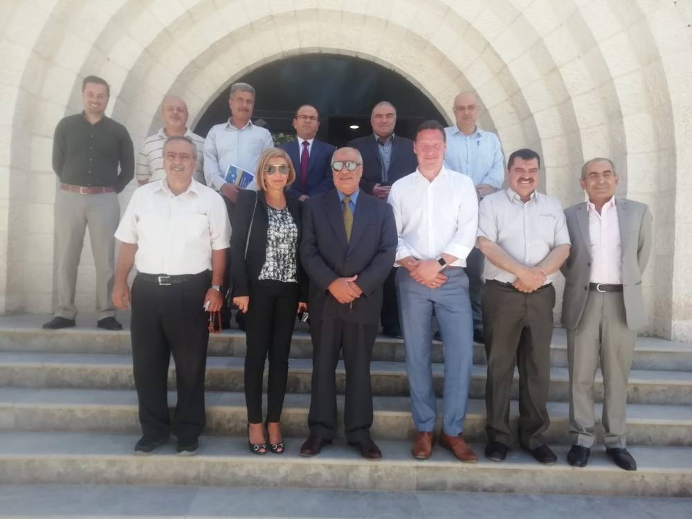 المهندسين تنظم زيارة لوفد الماني الى كلية الهندسة التكنولوجية ضمن خطة التشبيك لتوفير تدريب وتأهيل المهندسين للعمل في ألمانيا