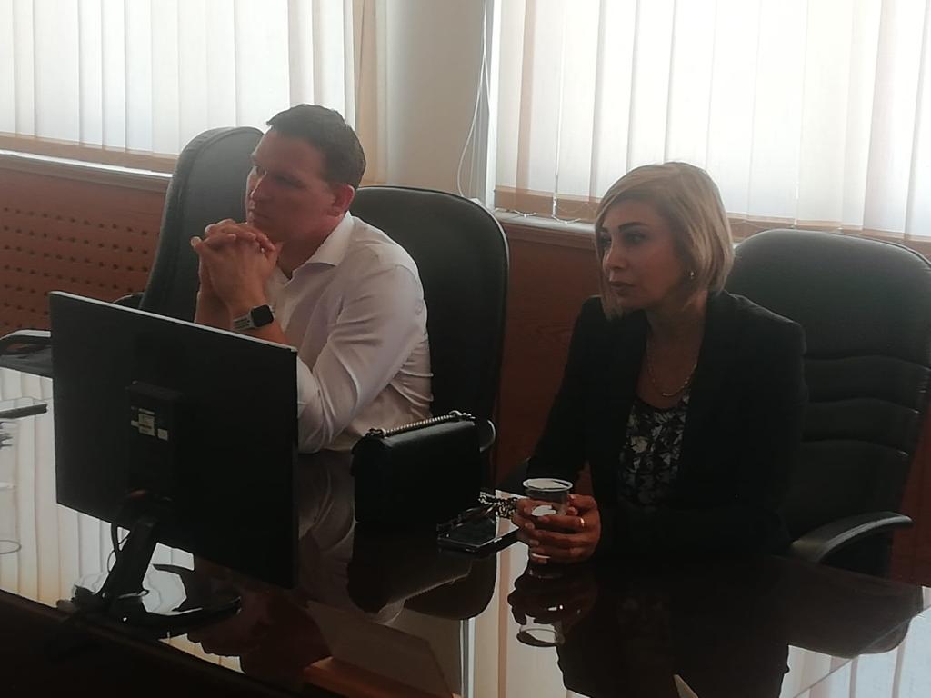 المهندسين تنظم زيارة لوفد الماني الى كلية الهندسة التكنولوجية ضمن خطة التشبيك لتوفير تدريب وتأهيل المهندسين للعمل في ألمانيا