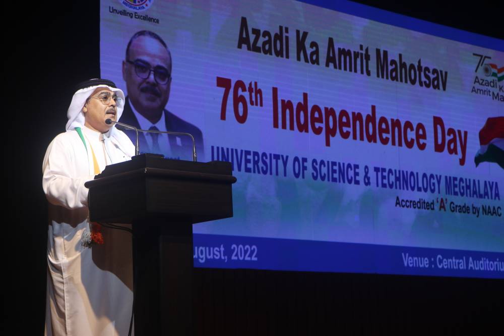 تكريم مميز لرئيس معهد الشارقة للتراث في الهند ودكتوراه فخرية من جامعة العلوم والتكنولوجيا