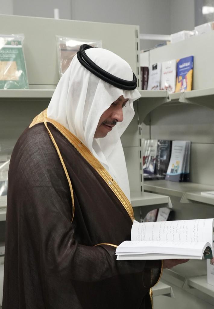 سفير خادم الحرمين الشريفين لدى الأردن يزورالاجنحة السعودية المشاركة في معرض عمان الدولي للكتاب 2022.