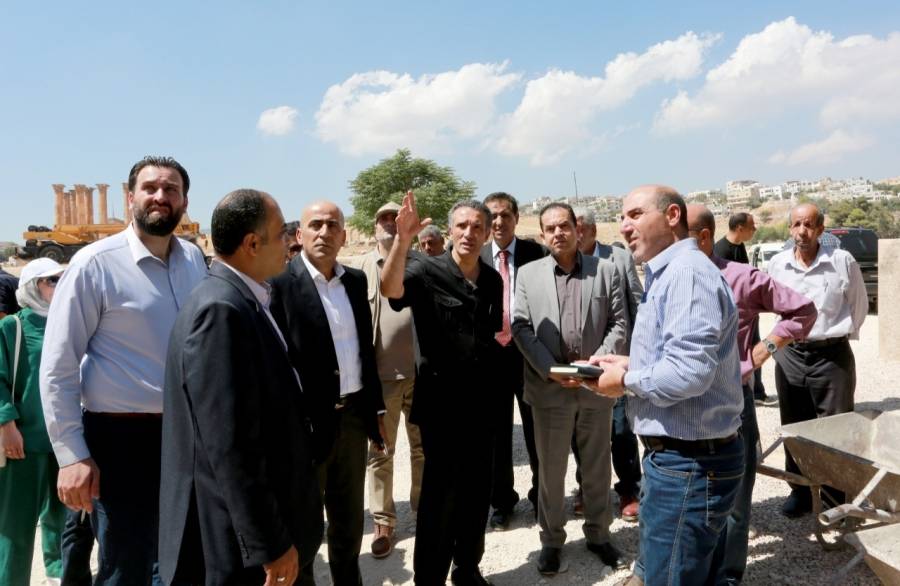 الفايز يتابع الخطة التنفيذية لخطة تطوير السياحة في جرش