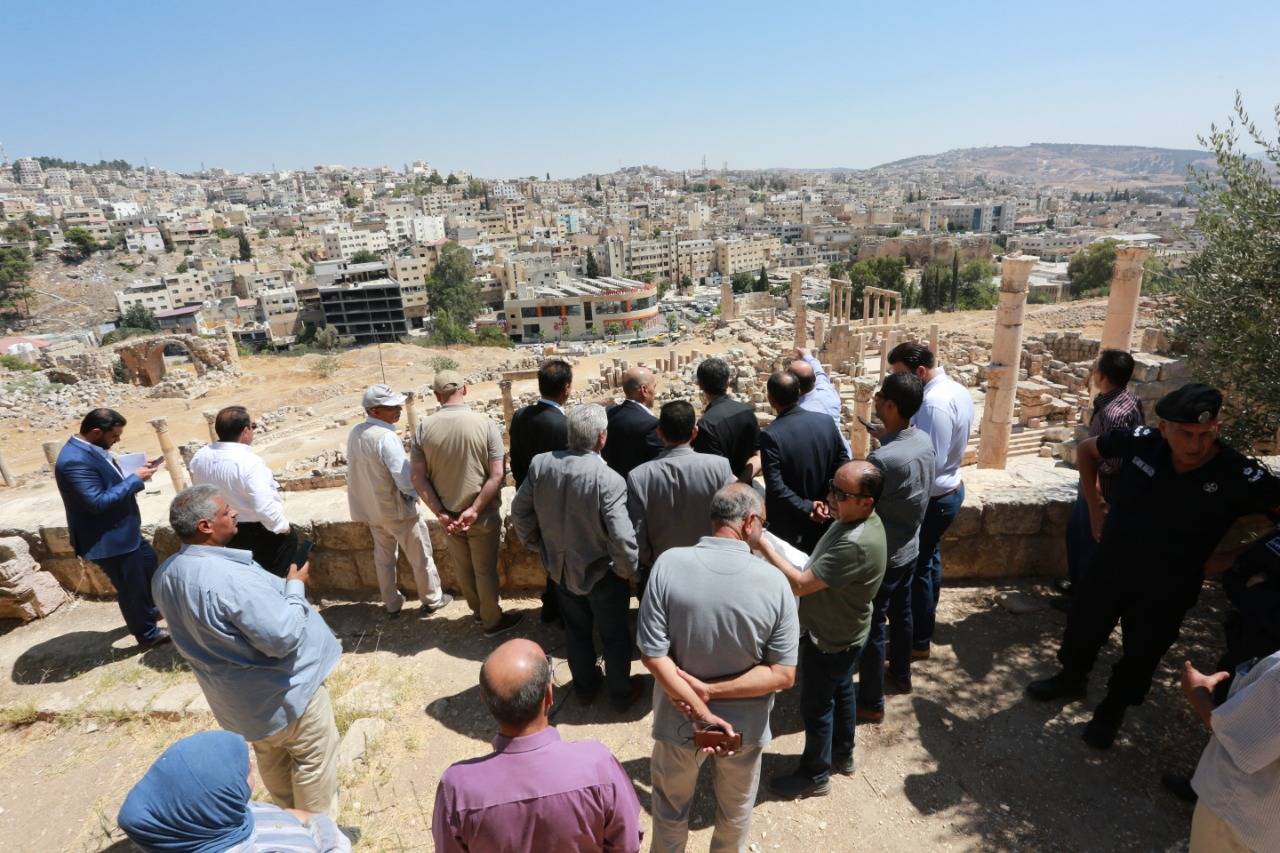 الفايز يتابع الخطة التنفيذية لخطة تطوير السياحة في جرش  
