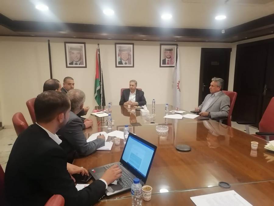 البوتاس العربية تبحث سبل التعاون المشترك مع مؤسسة التدريب المهني