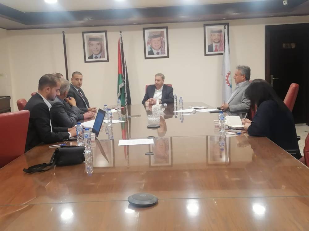 البوتاس العربية تبحث سبل التعاون المشترك مع مؤسسة التدريب المهني