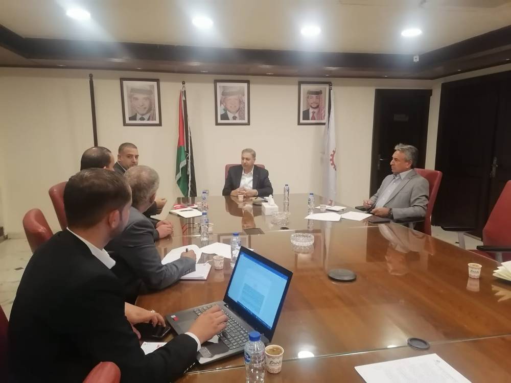 البوتاس العربية تبحث سبل التعاون المشترك مع مؤسسة التدريب المهني