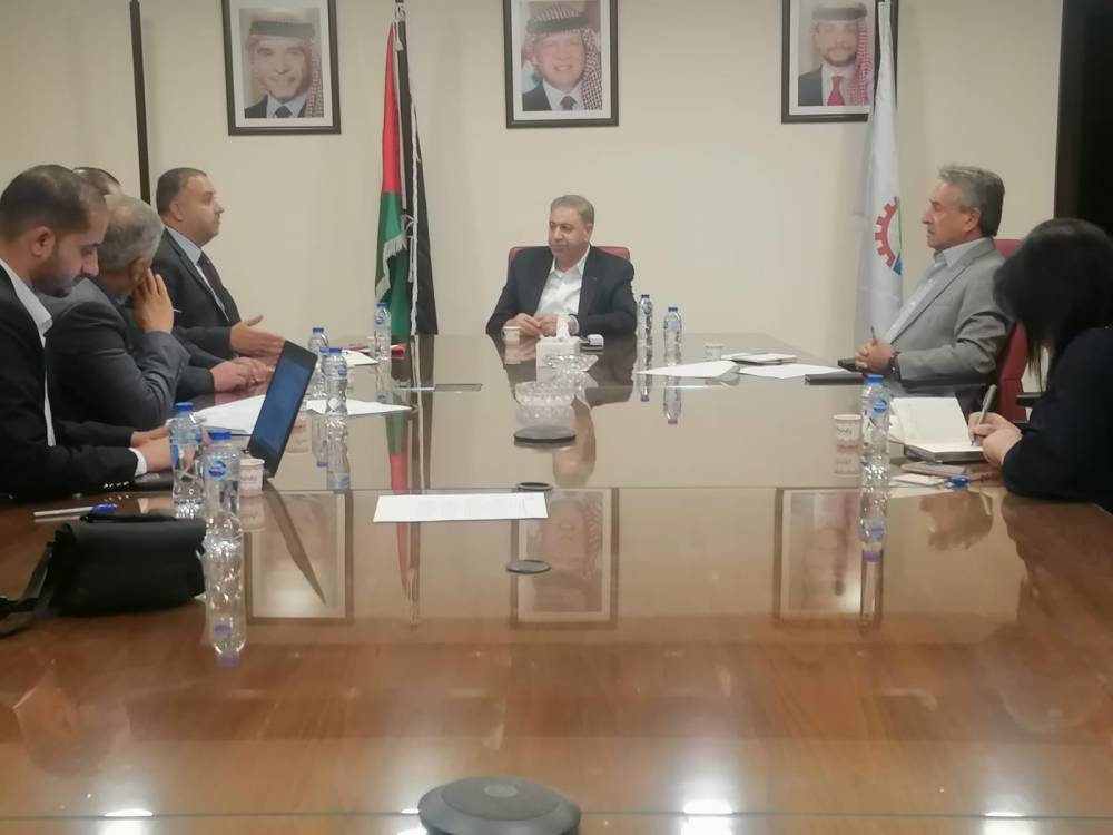 البوتاس العربية تبحث سبل التعاون المشترك مع مؤسسة التدريب المهني