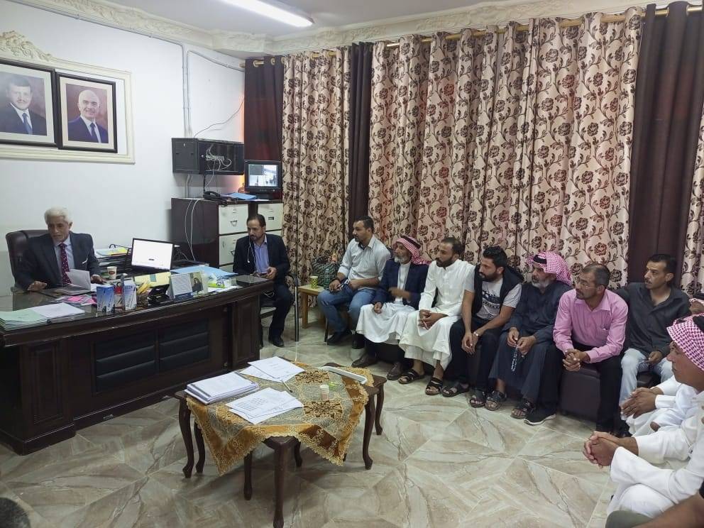 جوله تفقدية للمدارس في مديرية التربية والتعليم للواء البادية الشمالية الشرقية