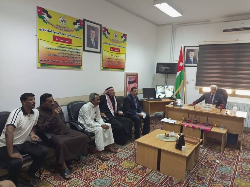 جوله تفقدية للمدارس في مديرية التربية والتعليم للواء البادية الشمالية الشرقية