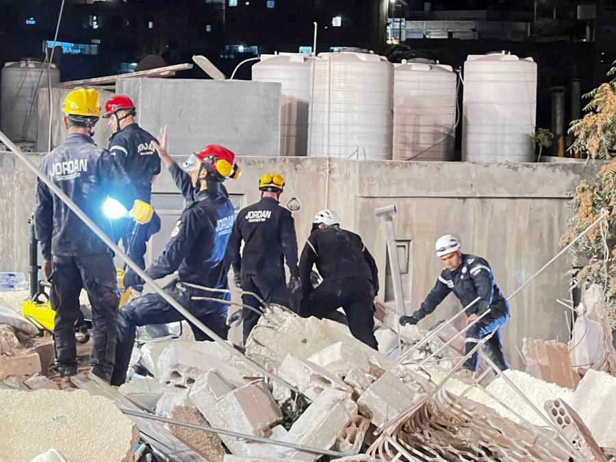 وزير التنمية: توفير شقق مؤقتة للمتضررين من انهيار مبنى اللويبدة حالياً